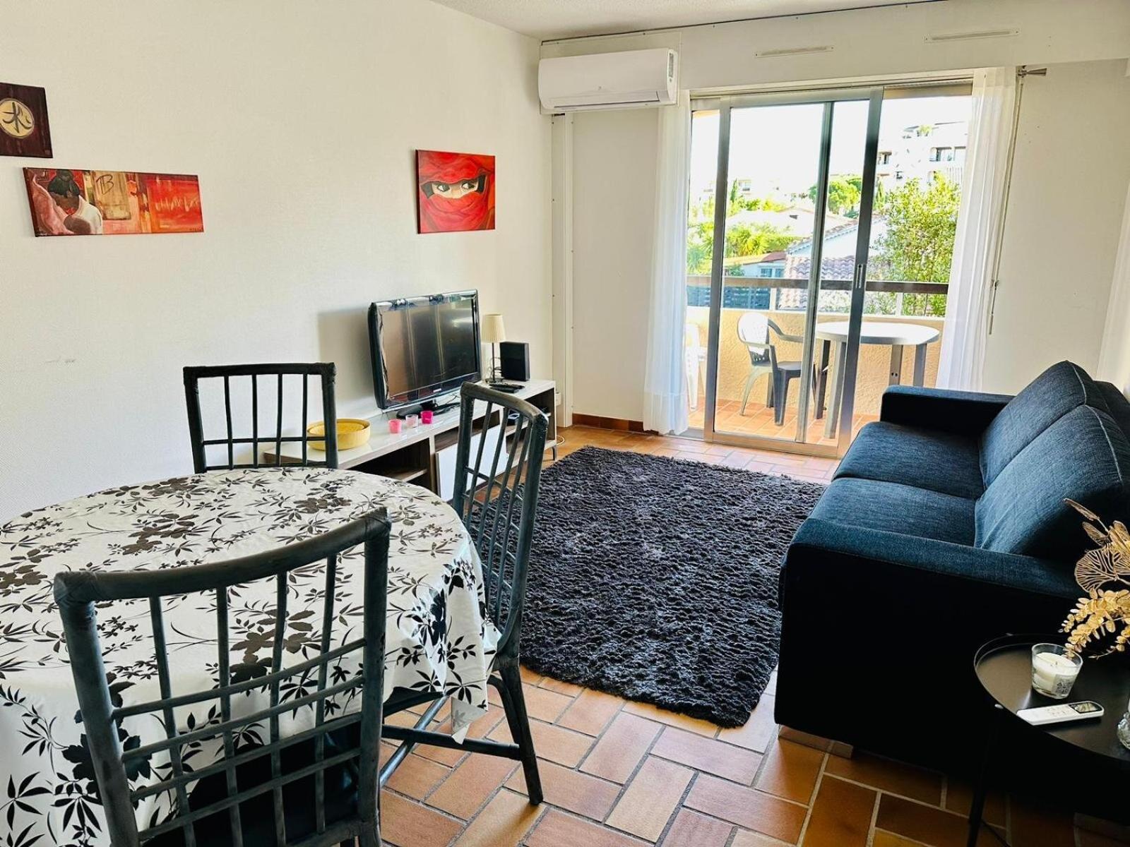 Appartamento Le Pre - Port Frejus, Bord De Et Base Nature